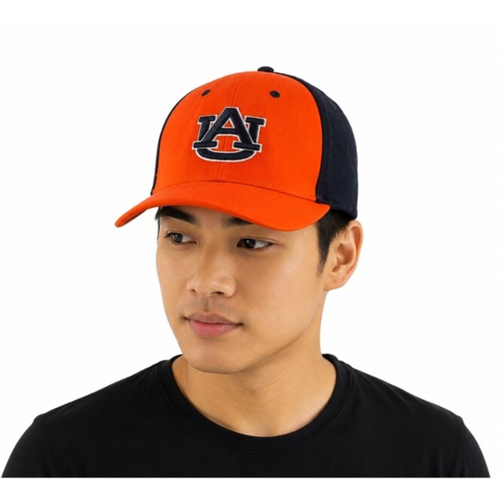 Captivating Auburn Tigers Snapback Hat Navy Orange NCAA Baseball Cap NEW 78-23